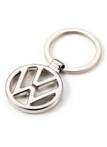 Car Key Chain Emblem Metal Keyring For Volkswagen Scirocco Sharan Golf Passat Tiguan Polo Beetle VW Keychain Accessories