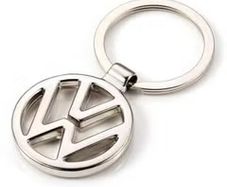Car Key Chain Emblem Metal Keyring For Volkswagen Scirocco Sharan Golf Passat Tiguan Polo Beetle VW Keychain Accessories