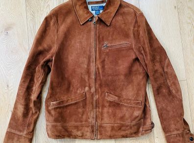 Ralph Lauren Newsboy Jacket 100% Leather