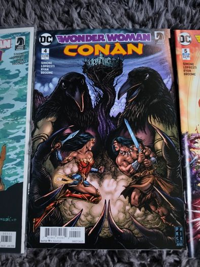 Conan Wonder Woman 1-6