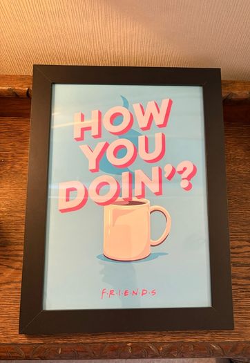 Friends Framed Prints Set of 2