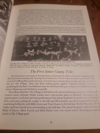 James Stephens GAA Club: 100 Years of the Village, 1887-1987