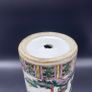 Chinese Qing Vase Famille Vert Porcelain Brush Pot Image 7