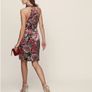 REISS Xavi Burnout-Detail Dress UK 8 Image 2