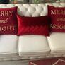 7 Decorative Christmas Cushions - Set of 7 Image 2