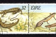 1995 Ireland Fauna &amp; Flora: Reptiles and Amphibians Se-tenant Stamps Fine Used