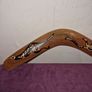 Hand painted Boomerang Image 2