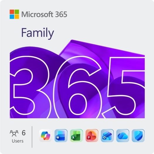 Microsoft 365 Family Subscription 3 Slots Available 1 Year