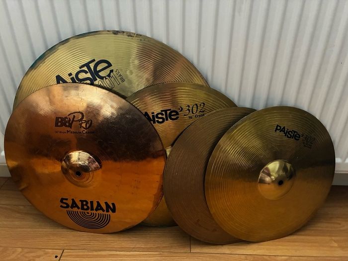 Old Drum Cymbals