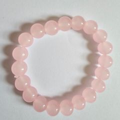 Brand New Pink Beaded Stretch Bracelet