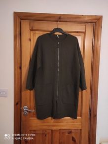 Annette Goertz designer ladies wool green coat