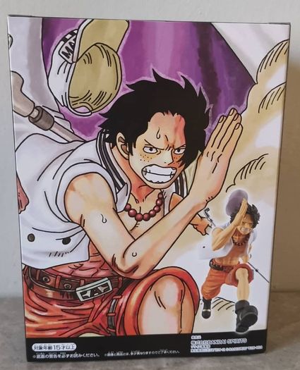 BanPresto One Piece Magazine Figure - A Piece of Dream No. 1 Vol. 1 Portgas D. Ace anime figure