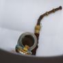 Antique German Handpainted Porcelain Pipe : Hunting Scene Image 6