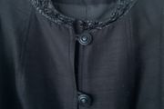 John Bentley vintage designer black coat