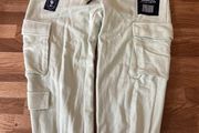 Bershka Light Green Combat Style Bottoms Medium