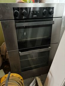zanussi double oven