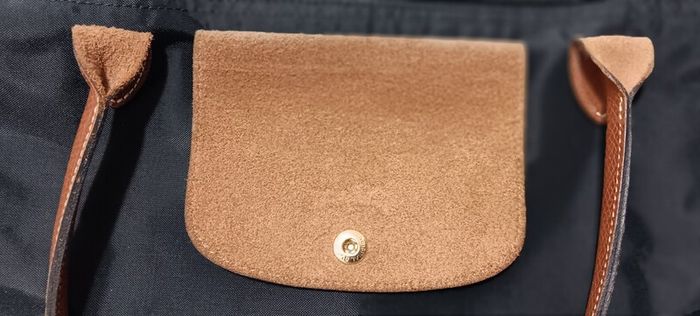 Black Longchamp Le Pliage Bag - Size L