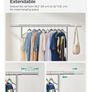 Extendable Clothes rail on wheels 100kg load capacity Image 5