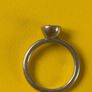 Beautiful Womens Sterling Silver Ring N 1/2 Image 3
