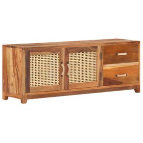 TV Cabinet 120x30x45 cm Solid Reclaimed Wood
