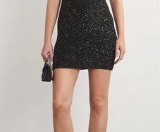 Zara glitter dress