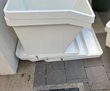 IKEA stackable recycling boxes