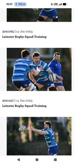 Caelan Doris Player Worn Training Jersey 2XL Leinster GPS Castore