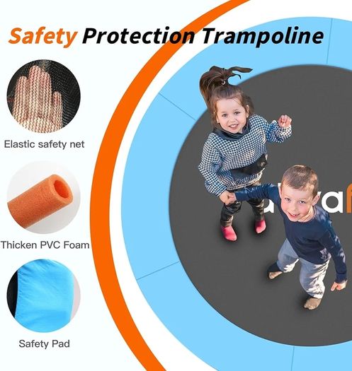 Rebounder Trampoline Indoor Outdoor for Kids Ages 1-8