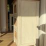 Strawbridge three drawer solid wood/wicker unit Image 2