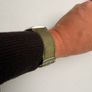 Nautica Sport Watch 100M | Military Style | Green Strap | Stainless Steel | Casual Everyday Watch Image 2