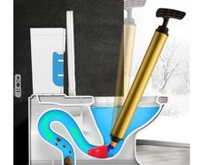 Toilet, Sink pipes Unblocked Plunger High Pressure