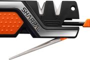 NEW SALE | 101N 6-In-1 Pocket Knife Sharpener and Survival Tool, with Fire Starter, Whistle and Diamond Sharpening Rod, Quickly Restore and Hone Straight and Serrated Blade