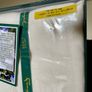 Boxed Vintage Irish Linen Damask Tablecloth Antique White Image 5
