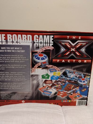 X Factor Board Game