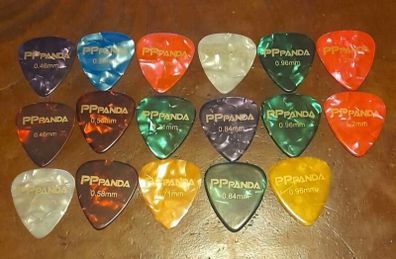 PPpanda Guitar Picks x 17