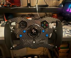Logitech G920 Sim Racing Wheel with F1 style wheel