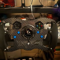 Logitech G920 Sim Racing Wheel with F1 style wheel