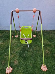 folding baby swing set