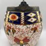 150 year old Davenport Imari Longport  Staffordshire biscuit ginger jar circa 1870s Image 3