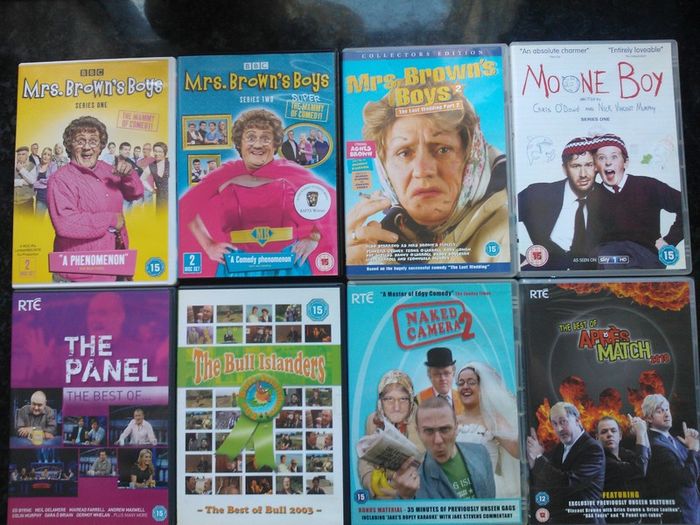 Huge Irish Themed Dvd Movie Collection + Tv Shows, Comedy, Music Some Rare