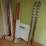 Bunk Bed 190x80cm (Pine / White) with Mattresses (+ White Sliding Doors) Image 10