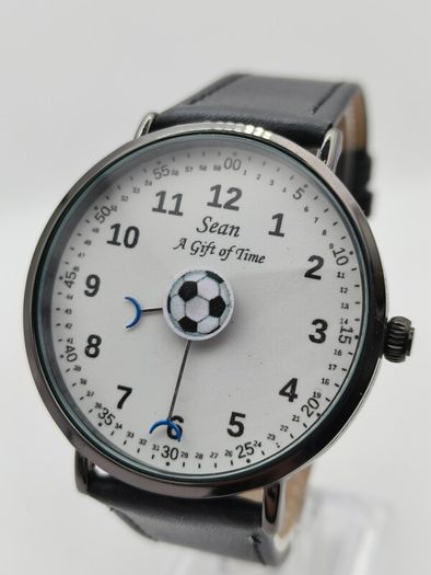 Personalised Football Watch for Sean  Learn to Tell Time  Unworn