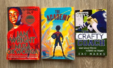 Kids Football Story Books Bundle - The Academy, Crafty Coach & Striking Out