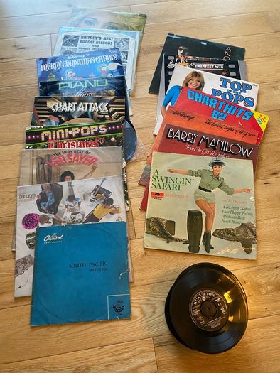Mixed selection of 70s and 80s vinyl - job lot