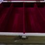Vintage Wooden case for military medals, display case, lined with velvet 15" x 14" Image 9