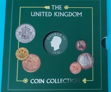 ENGLAND GEORGE VI  Coin Set 1938 In Uncirculated Condition