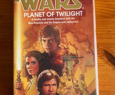 'Star Wars Planet Of Twilight' book