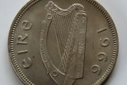 1966 Ireland Florin UNC coin 60 years old