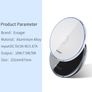 Essager 10W Qi Induction Fast Wireless Charging Pad - Black Image 5