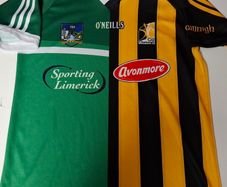 Limerick & Kilkenny GAA O'Neills Hurling Jersey (Youths 13 Years) FREE POST